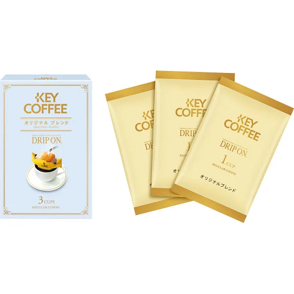 Key Coffee Drip-on Regular Coffee Gift (3 bags)