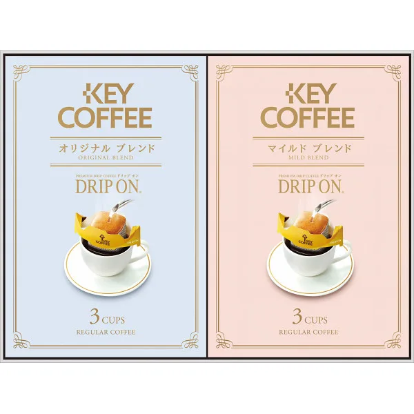 Key Coffee Drip-on Regular Coffee Gift (6 bags)
