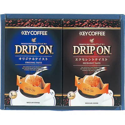 キーコーヒー ドリップオンコーヒーギフト(10袋)