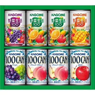 カゴメ すこやかファミリーギフト(8本)