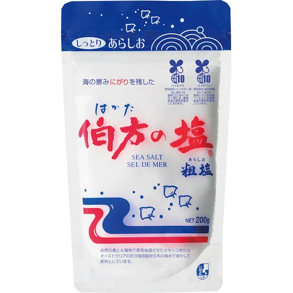 伯方の塩 スタンドパック(200g)
