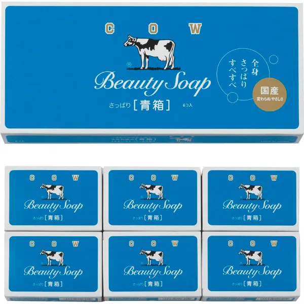 牛乳石鹸 青箱(6個)