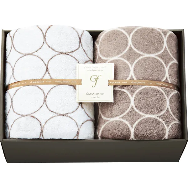 Grand Française Nouvelle High Soft Touch Meyer Blanket Set of 2