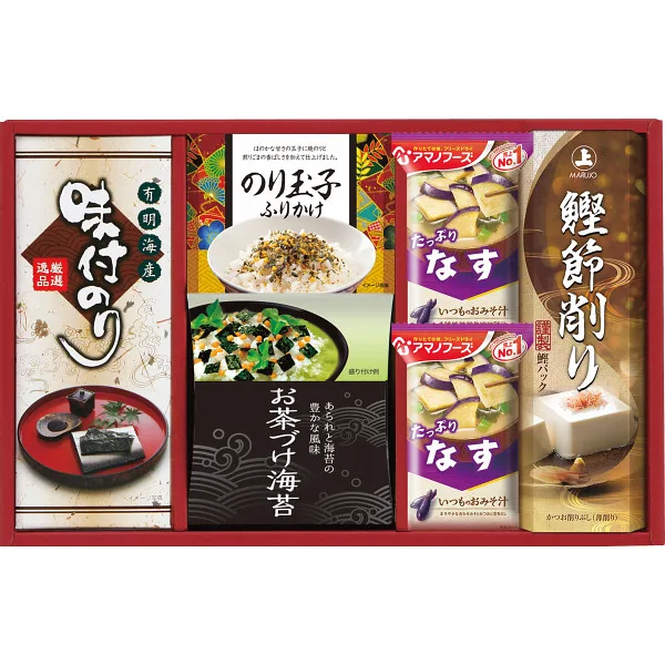 เซ็ตของใช้บนโต๊ะอาหาร Amano Foods และ Nagatanien
