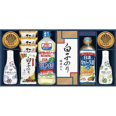ヤマサ鮮度しょうゆ&白子のり詰合せ