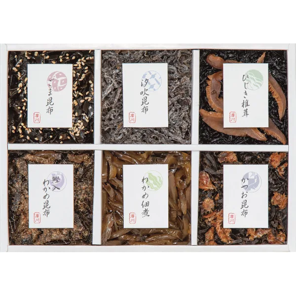 御昆布 6品佃煮詰合せ