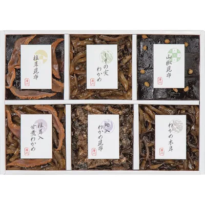 御昆布 6品佃煮詰合せ