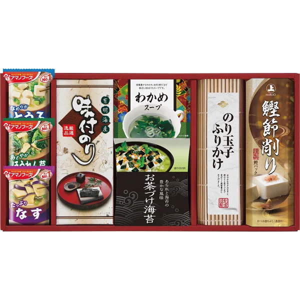 เซ็ตของใช้บนโต๊ะอาหาร Amano Foods และ Nagatanien