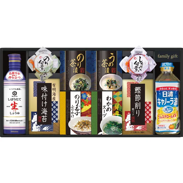 ชุดรวมซีอิ๊วสด Kikkoman และของอาหารญี่ปุ่น