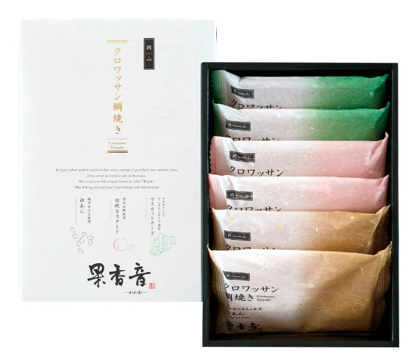 岡山クロワッサン鯛焼き3種ギフトセット