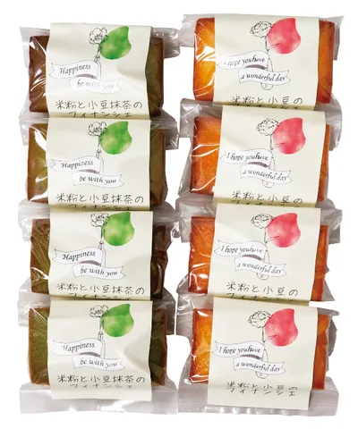 米粉と小豆のフィナンシェ