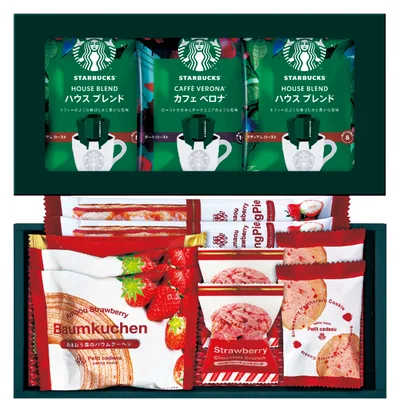 スターバックスコーヒー&あまおうバウムスイーツセレクト