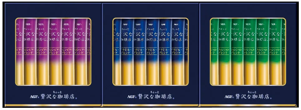 AGF ちょっと贅沢な珈琲店スティック ブラックギフト