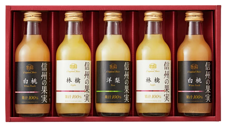 りんご村からのおくりもの 信州の果実 アソートジュースセット
