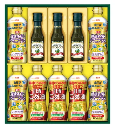 日清オイリオ ボスコオリーブオイル&バラエティオイルギフト