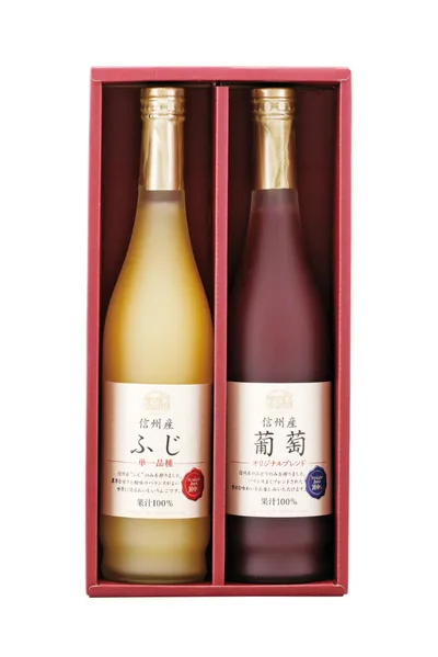 りんご村からのおくりもの 信州産 ジュースセット(名入れ)