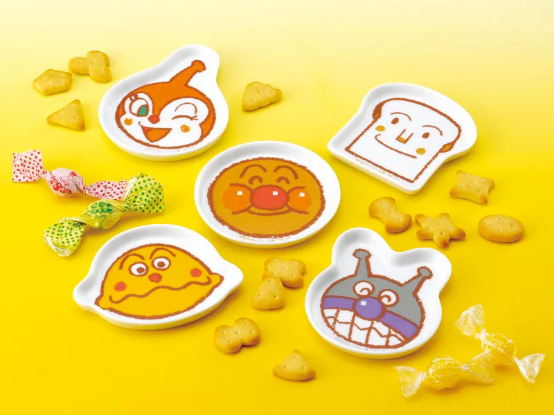 それいけ!アンパンマン 顔型小皿セット