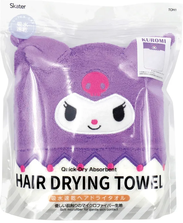 サンリオキャラクターズ 吸水速乾ヘアドライタオル