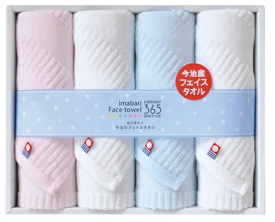 今治365 フェイスタオル4P