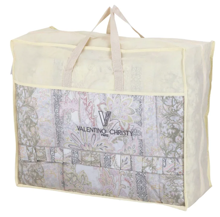 ผ้านวมขนเป็ด Valentino Christy พร้อมกระเป๋าใส่