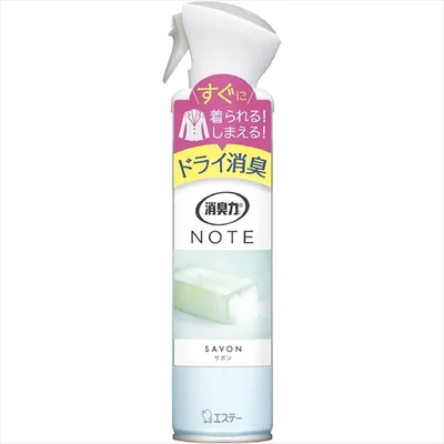 消臭力 NOTE 衣類用スプレー サボン