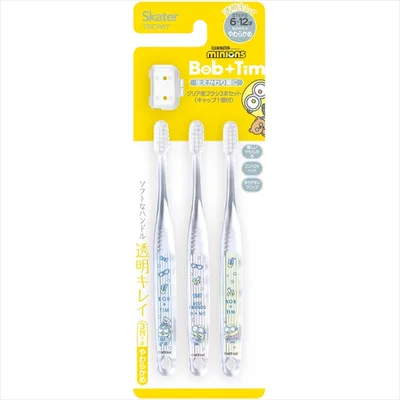 クリア歯ブラシ3本セット ミニオン23 TBCR6T
