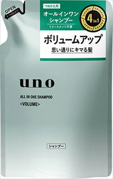ウーノ オールインワンシャンプー ボリューム つめかえ用