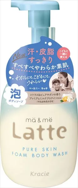 マー&ミー ピュアスキン 泡で出てくるボディソープ ポンプ