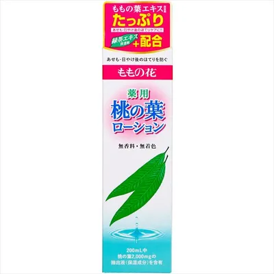 Medicinal peach leaf lotion