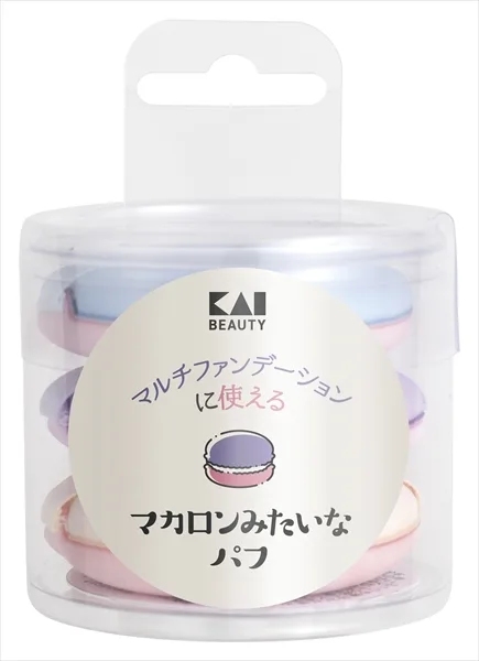 KQ3353 マカロンみたいなパフ