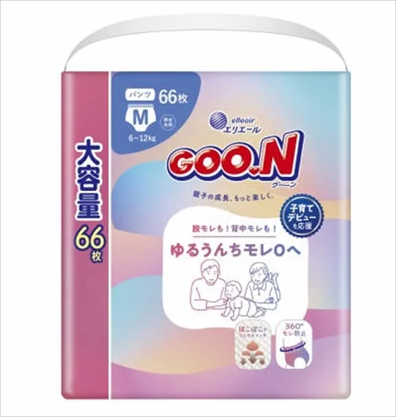 グーン ゆるうんちモレ0へ パンツ Mサイズ