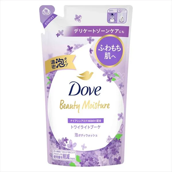 ダヴ ビューティーモイスチャー 泡ボディウォッシュ トワイライトブーケ つめかえ用