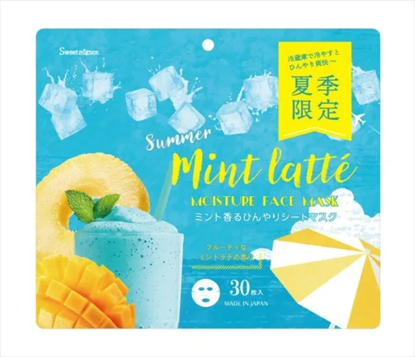 ミント香るひんやりシートマスク