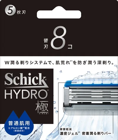 ใบมีดสำรอง Schick Hydro Kiwami สำหรับผิวธรรมดา