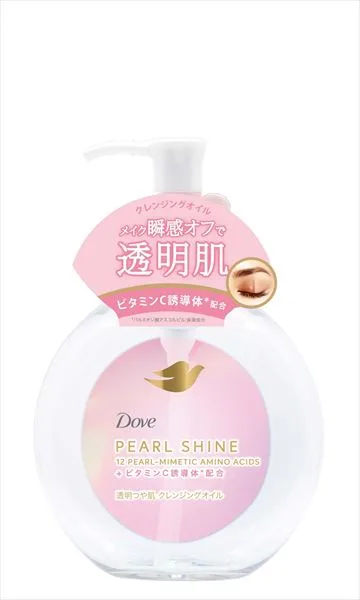 Dove Pearl Shine Transparent Shiny Skin Cleansing Oil Pump