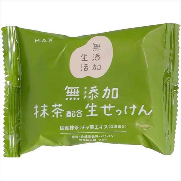 無添加生活 無添加抹茶配合生せっけん
