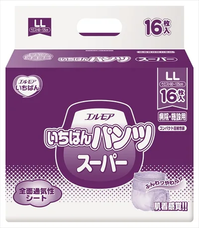エルモアいちばん パンツスーパー 病院・施設用 LL