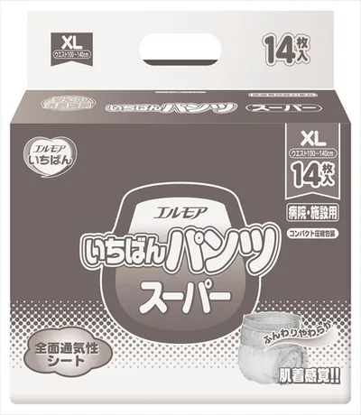 エルモアいちばん パンツスーパー 病院・施設用 XL