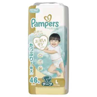 【P&G ジャパン】パンパースはじめての肌へのいちばんUJ L 46枚