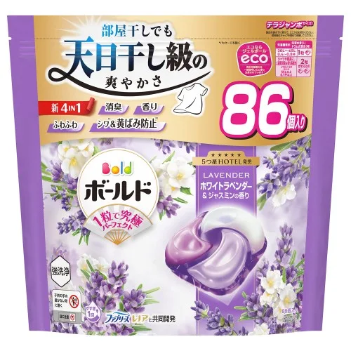【P&G ジャパン】ボールドGB4Dホワイトラベンダー替TJ 86個