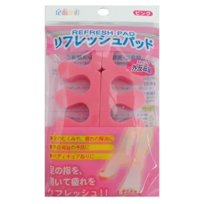 【ミノウラ】足指小町 リフレッシュパット ピンク
