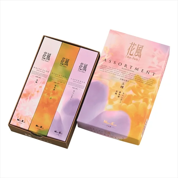花風 三種(ラベンダー・金木犀・白梅)