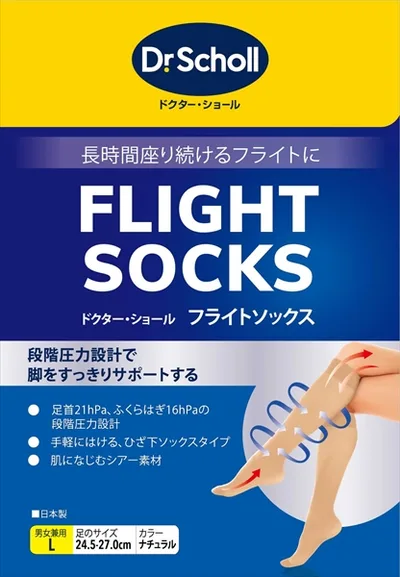 フライトソックスナチュラルL