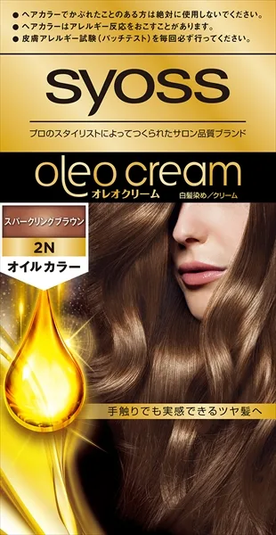サイオス オレオクリーム ヘアカラー 2N スパークリングブラウン