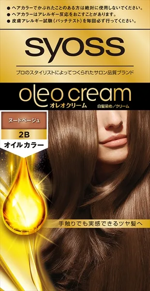 サイオス オレオクリーム ヘアカラー 2B ヌードベージュ