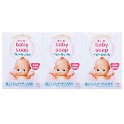 牛乳 ベビー石鹸 3P 【 牛乳石鹸共進社 】 【 ベビー用品 】