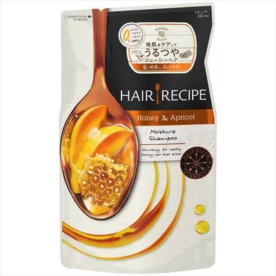 ヘアレシピハニーアプリコットエンリッチモイスチャーレシピシャンプー つめかえ 330ML