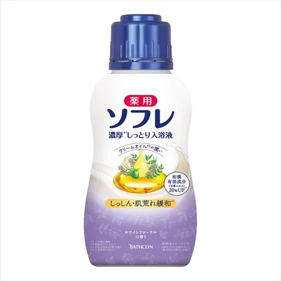 薬用ソフレ 濃厚しっとり入浴液 ホワイトフローラルの香り