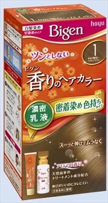 ビゲン 香りのヘアカラー 乳液 1 かなり明るいライトブラウン