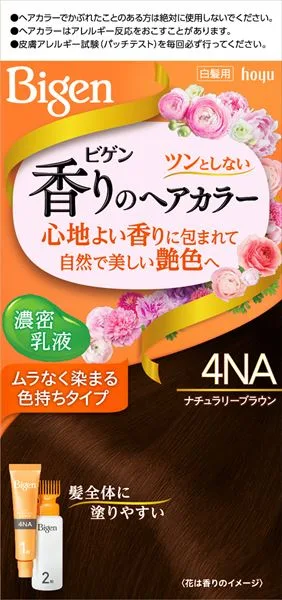 ビゲン 香りのヘアカラー 乳液 4NA ナチュラリーブラウン